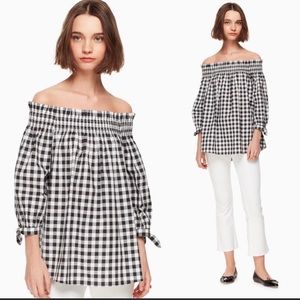 Kate spade ♠️ Broome street Off the shoulder top